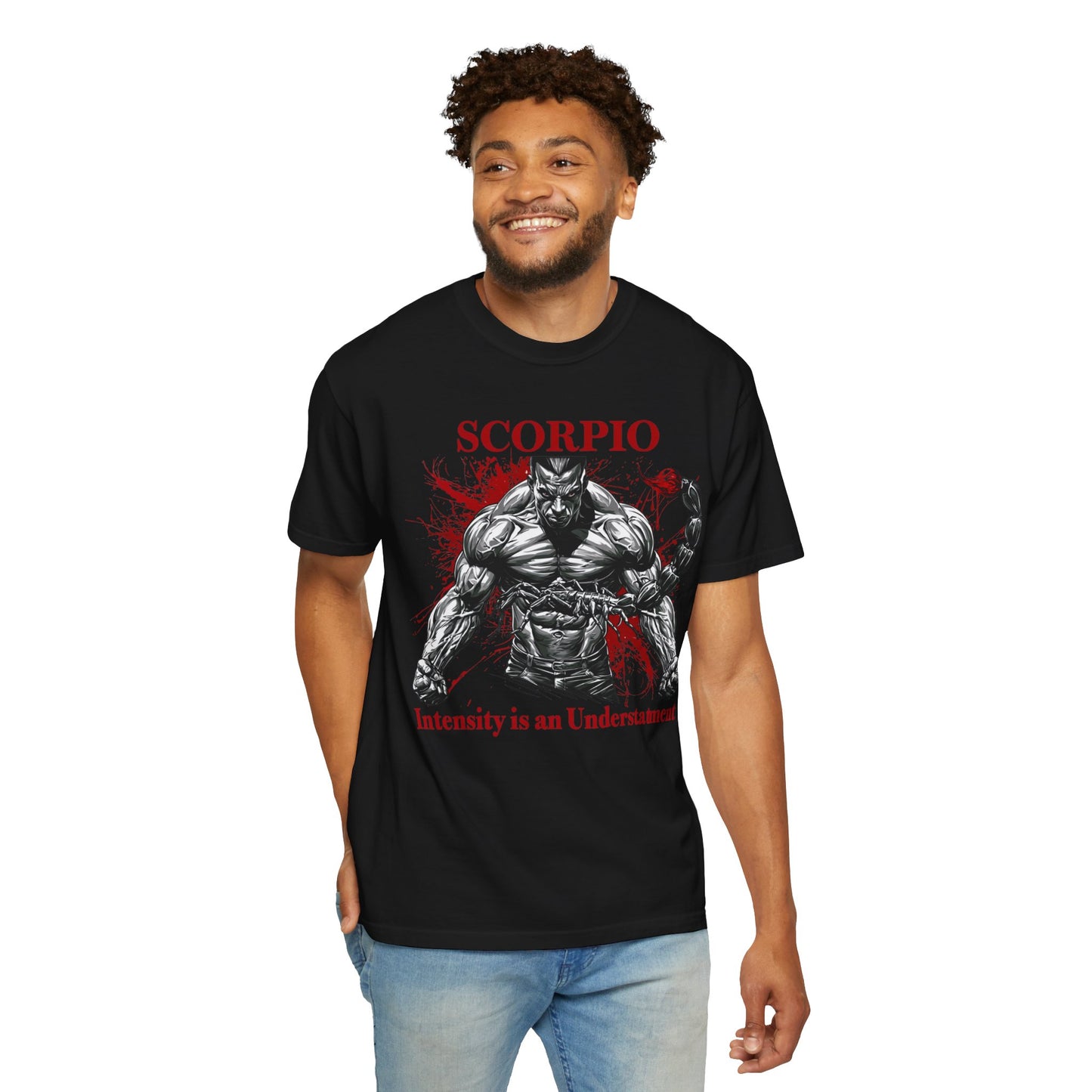 Scorpio T-Shirt — 'Intensity Is an Understatement' Zodiac Graphic Tee