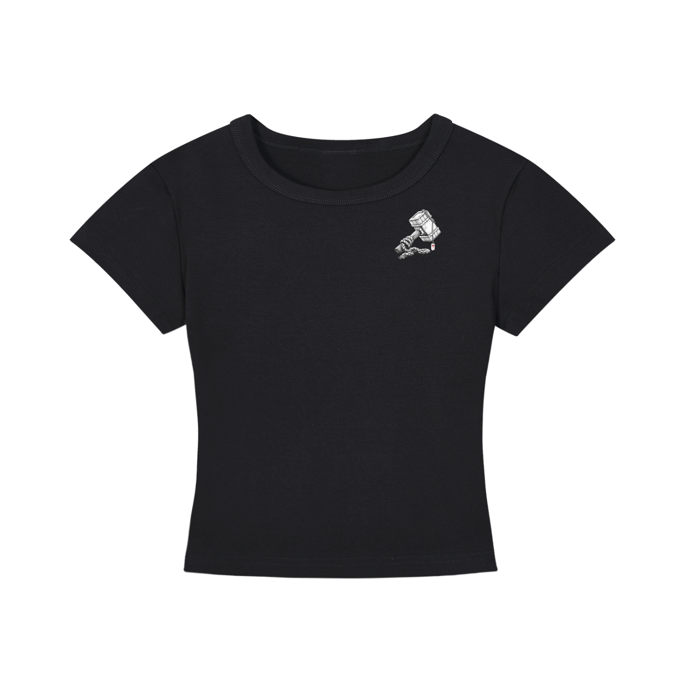 The Frost Order — Bird Skull Valkyrie Women's Crop Tee