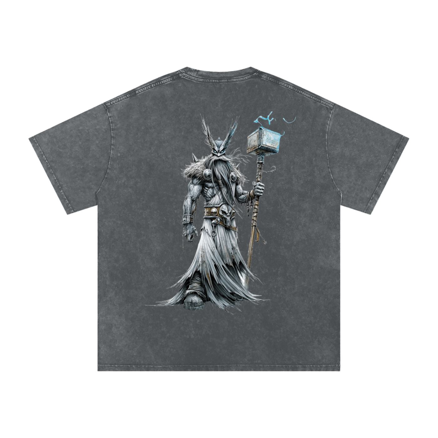 thefrostorder,oversizedtees,streettees,menstees,vikinggraphics,thorshammer,podtapstitch
