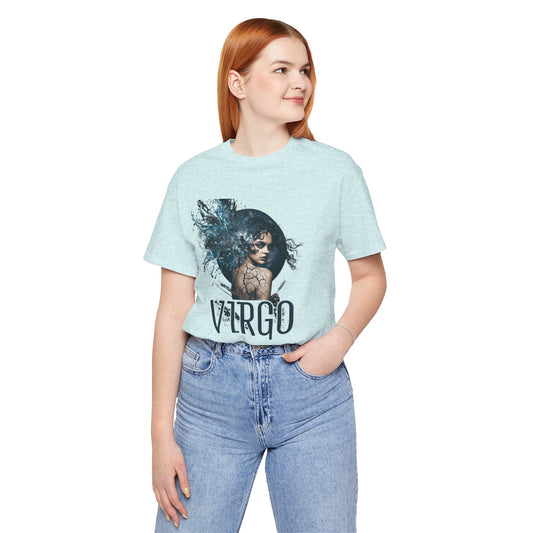 Virgo Zodiac T‑Shirt – Mystic Virgo Astrology Tee
