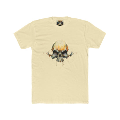 Skull Drip Graphic Tee — Watercolor Skull T-Shirt