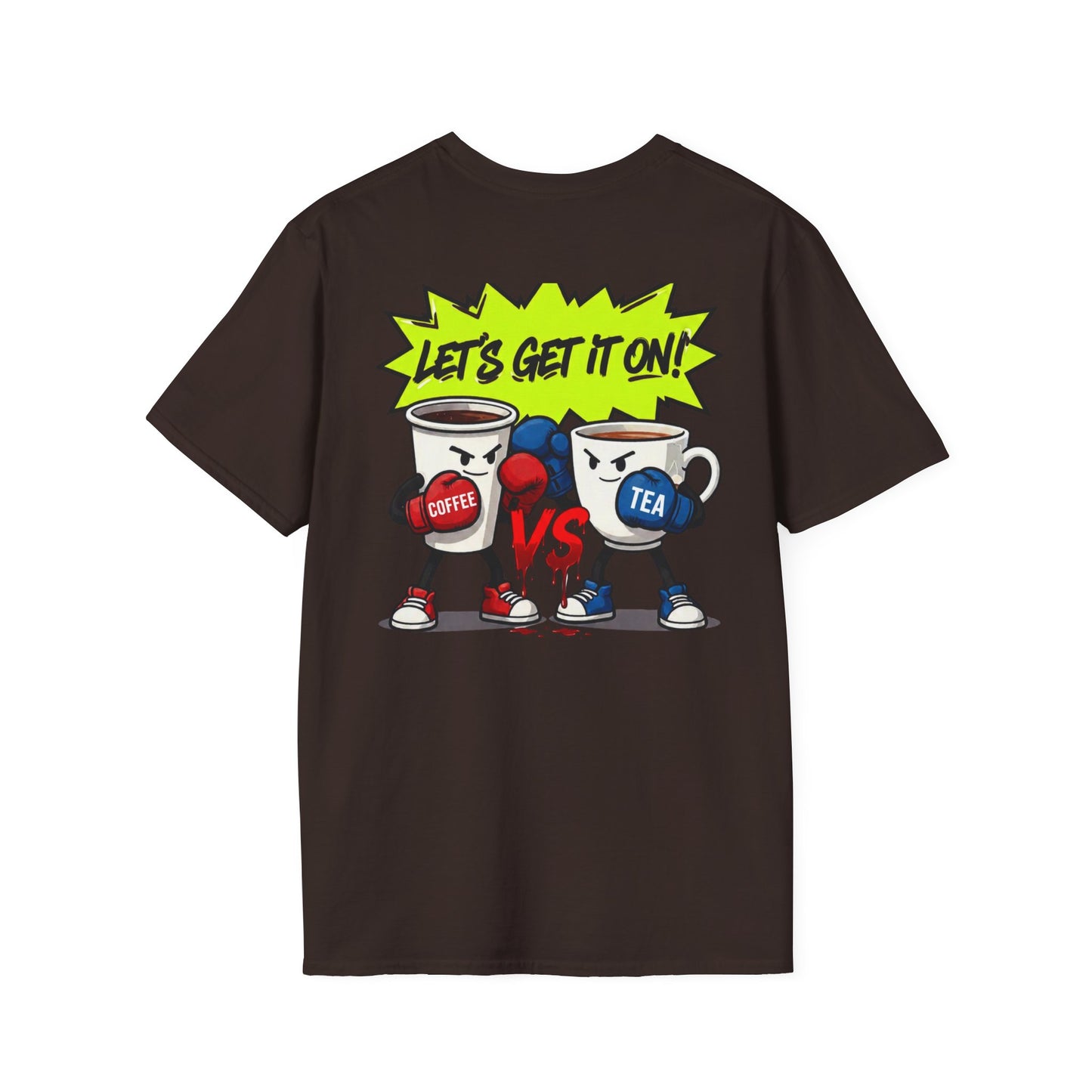 Coffee vs Tea— Classic Casual T-Shirt