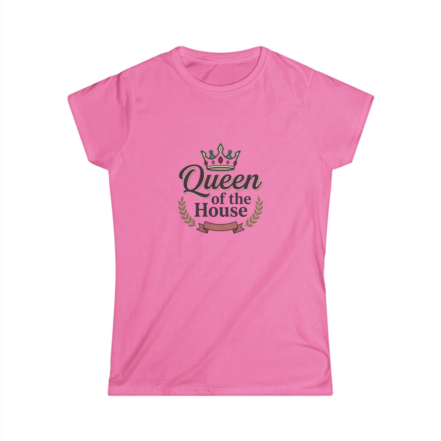 Queen of the House Women’s Tee — Crowned Mom / Funny Mother’s Day Shirt