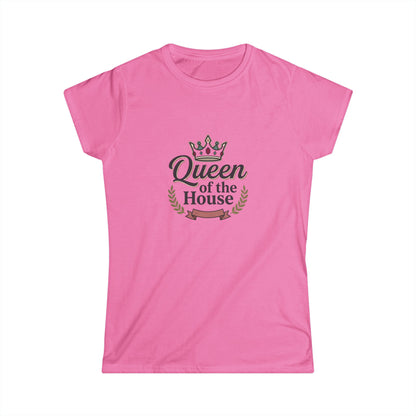 Queen of the House Women’s Tee — Crowned Mom / Funny Mother’s Day Shirt