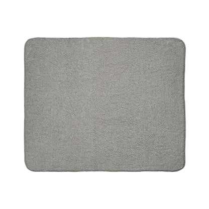 Great Dane Watercolor Fleece Sherpa Blanket — Cozy Dog Lover Throw