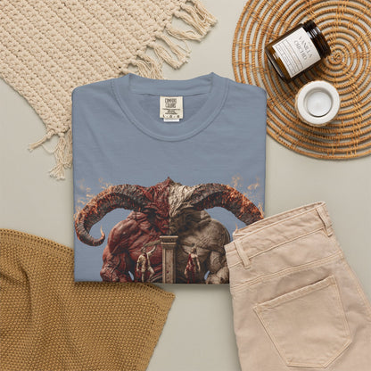 Scales of Libra-Unisex Garment-Dyed T-shirt