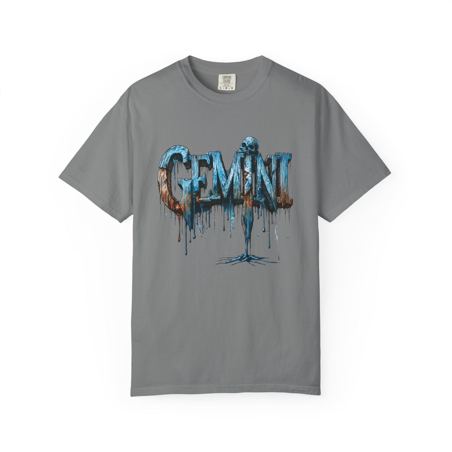 Gemini Zodiac Graphic T-Shirt — Frost Drop Tee