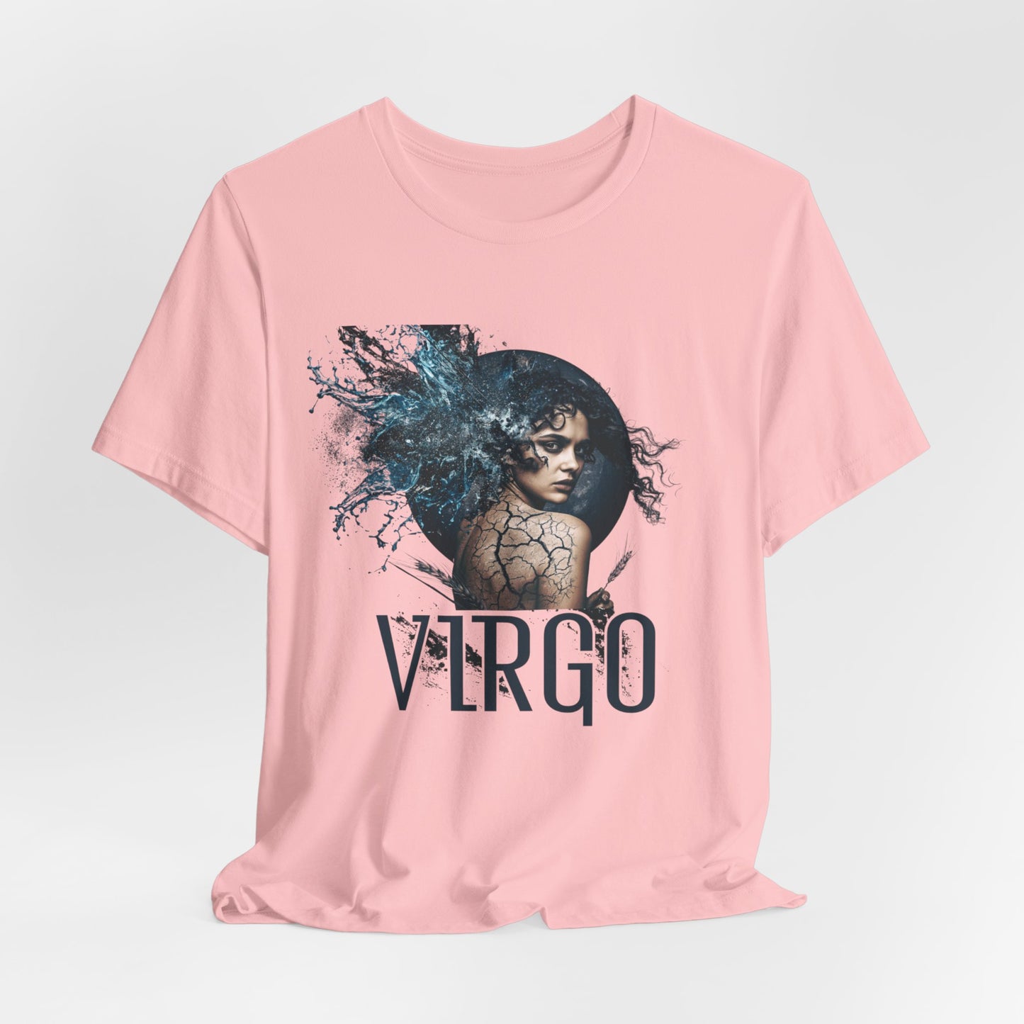 Virgo Ice Zodiac T‑Shirt for Her — Mystic Virgo Astrology Tee