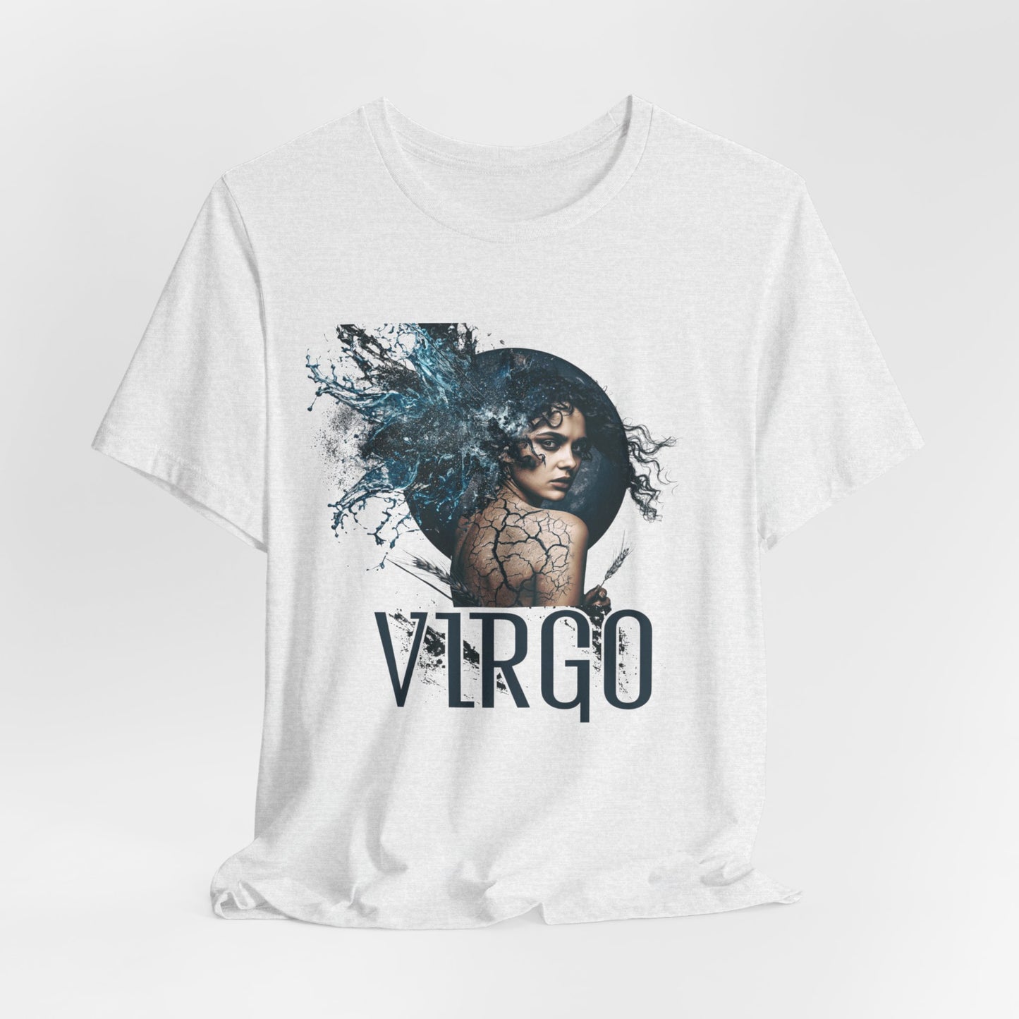 Virgo Ice Zodiac T‑Shirt for Her — Mystic Virgo Astrology Tee