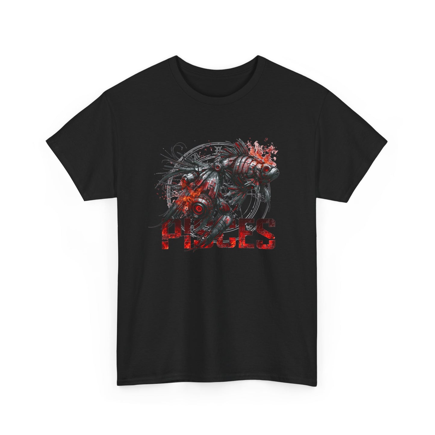Pisces Zodiac Cyborg-Graphic Tee