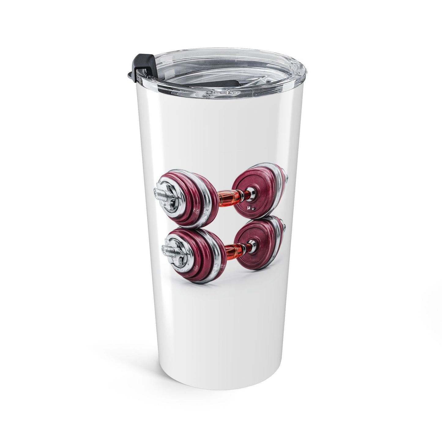 20oz Rockabilly Pin-Up Tumbler — "Get Pumped" Retro Scooter Travel Mug