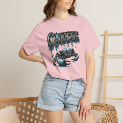 Cancer Zodiac Crab T-Shirt — Blue Drip Astrological Tee