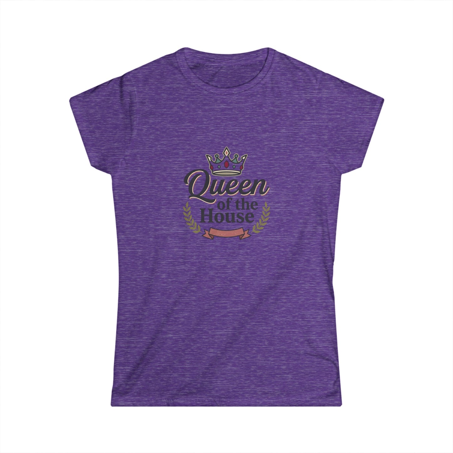 Queen of the House Women’s Tee — Crowned Mom / Funny Mother’s Day Shirt
