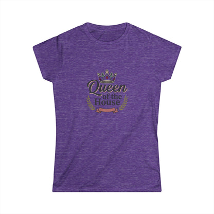 Queen of the House Women’s Tee — Crowned Mom / Funny Mother’s Day Shirt