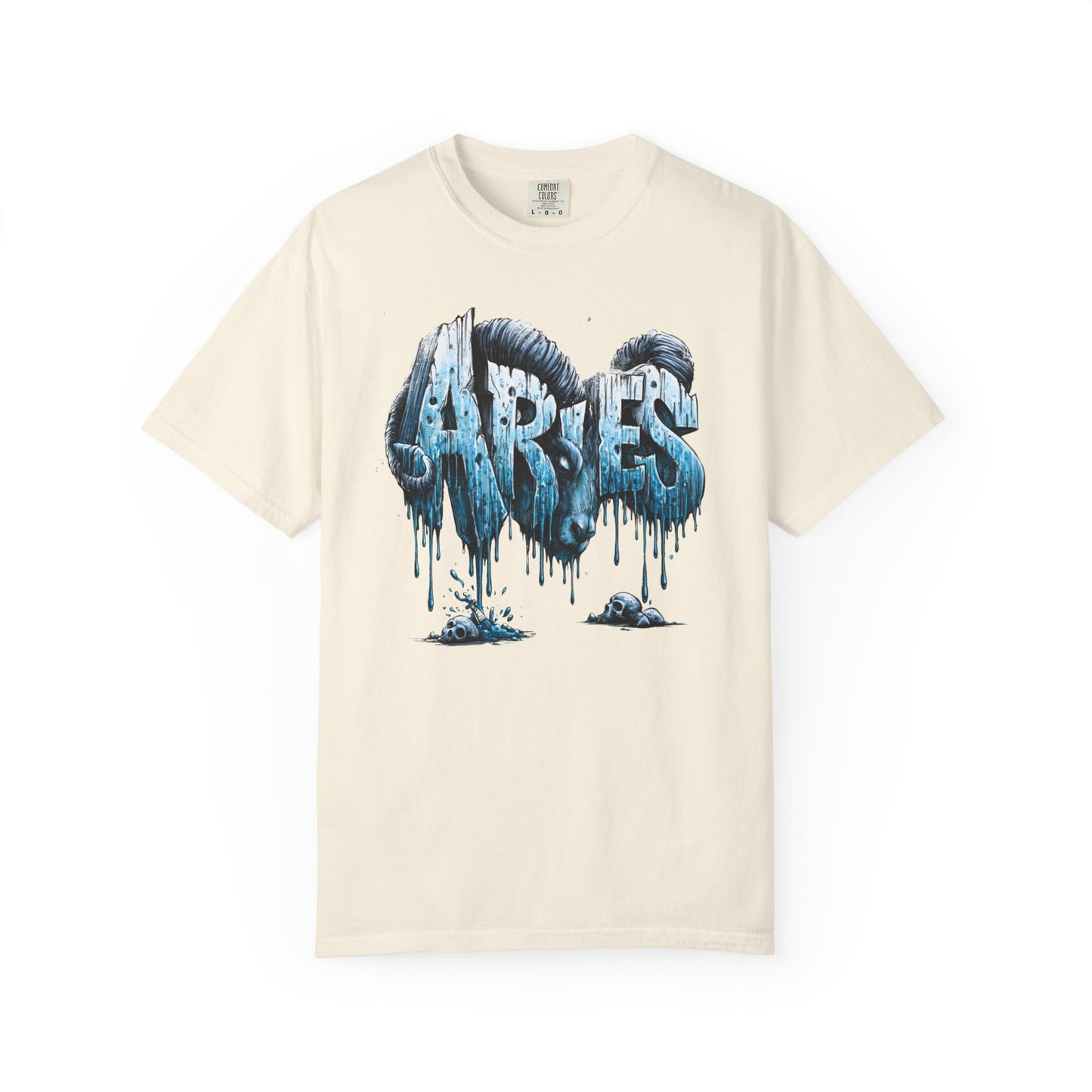 Aries Zodiac Tee — Ice Drip Astrology Graphic T-Shirt