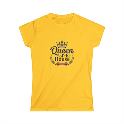 Queen of the House Women’s Tee — Crowned Mom / Funny Mother’s Day Shirt