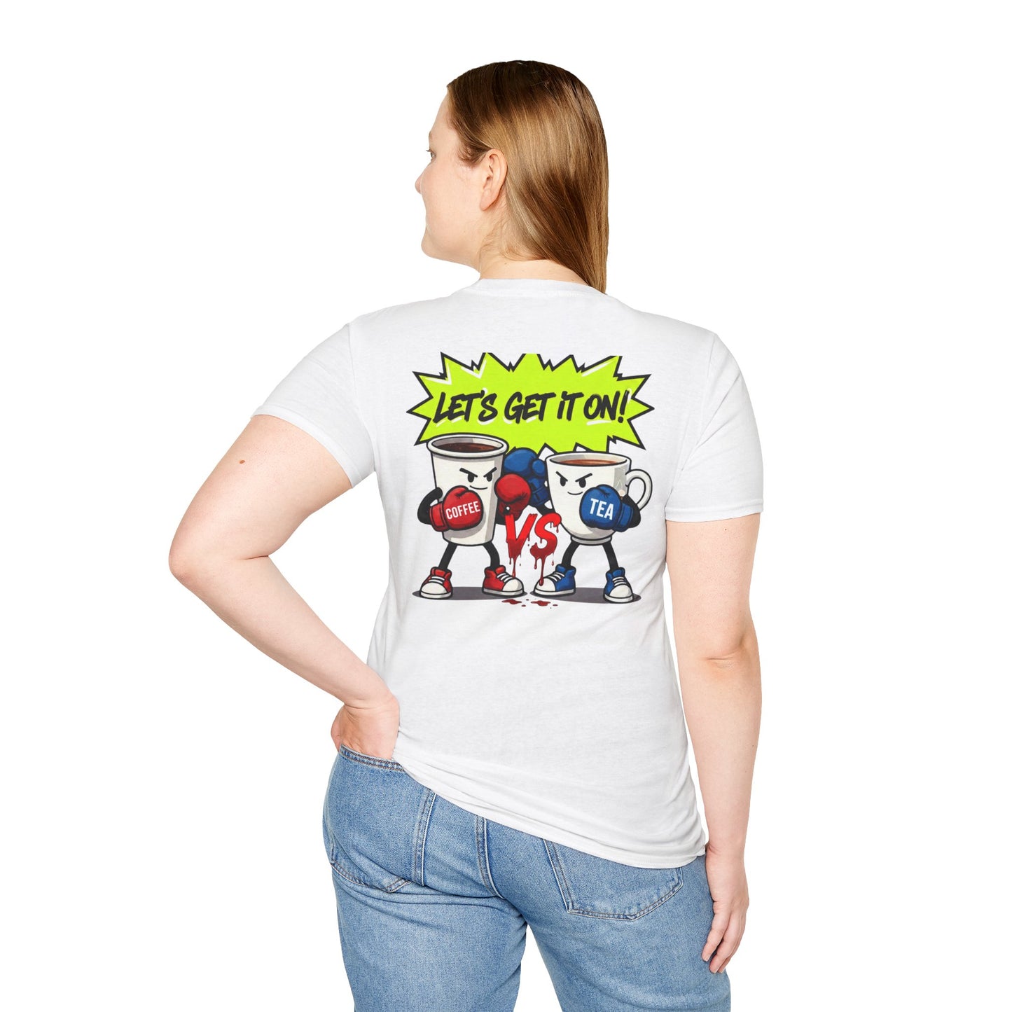 Coffee vs Tea— Classic Casual T-Shirt