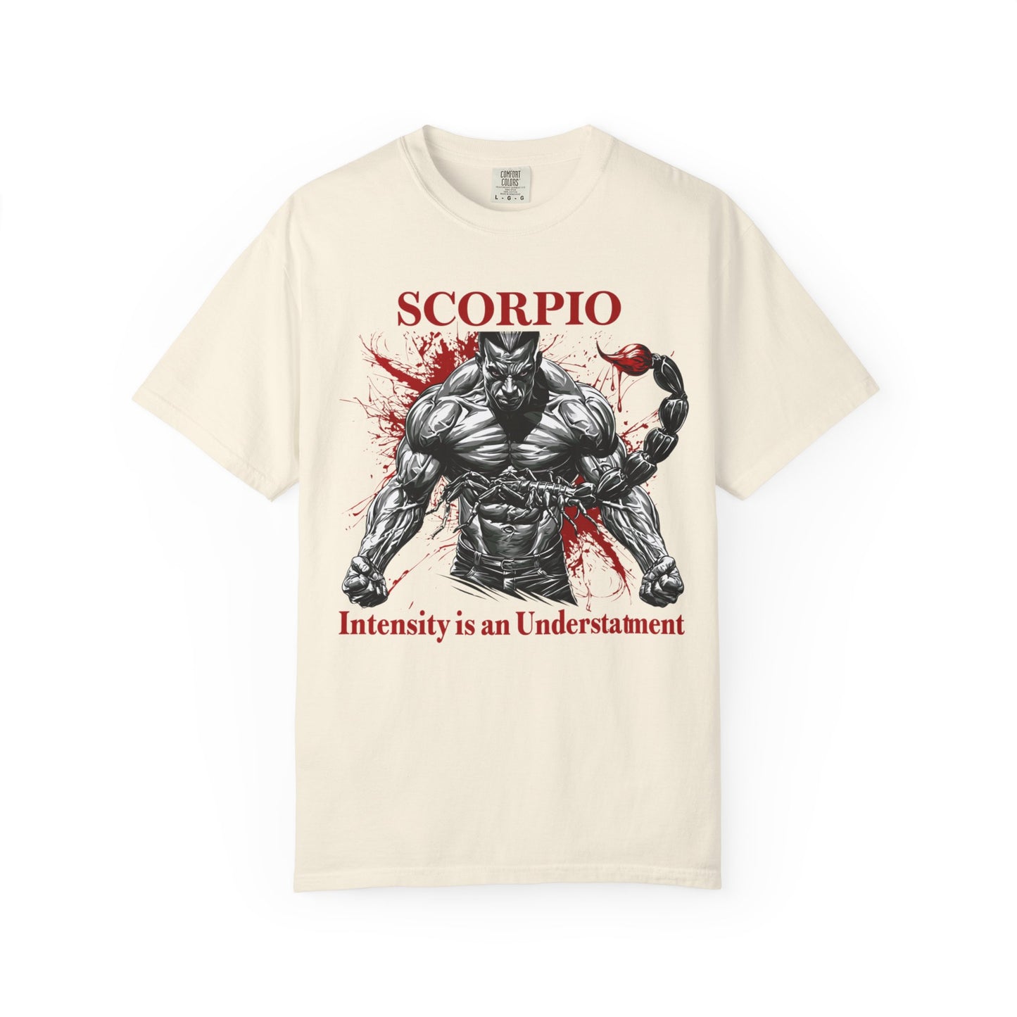 Scorpio T-Shirt — 'Intensity Is an Understatement' Zodiac Graphic Tee