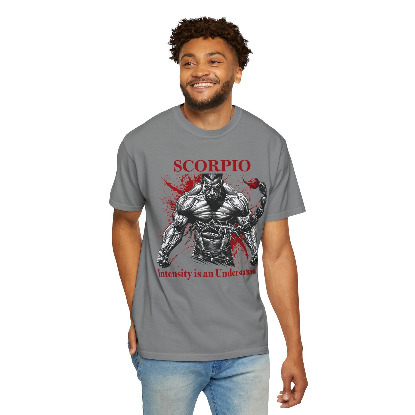 Scorpio T-Shirt — 'Intensity Is an Understatement' Zodiac Graphic Tee