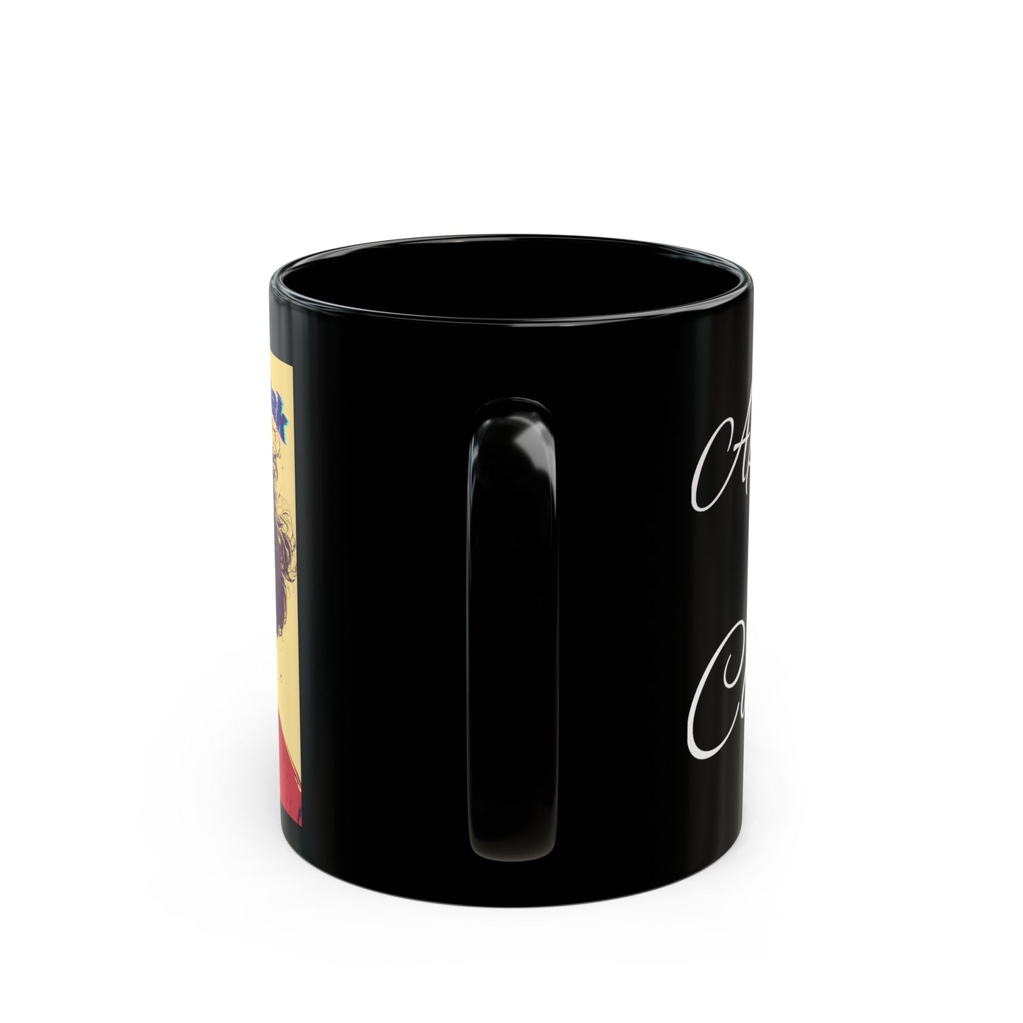 Coffee Break Mug — Funny Retro Surprised Man Graphic Coffee Cup