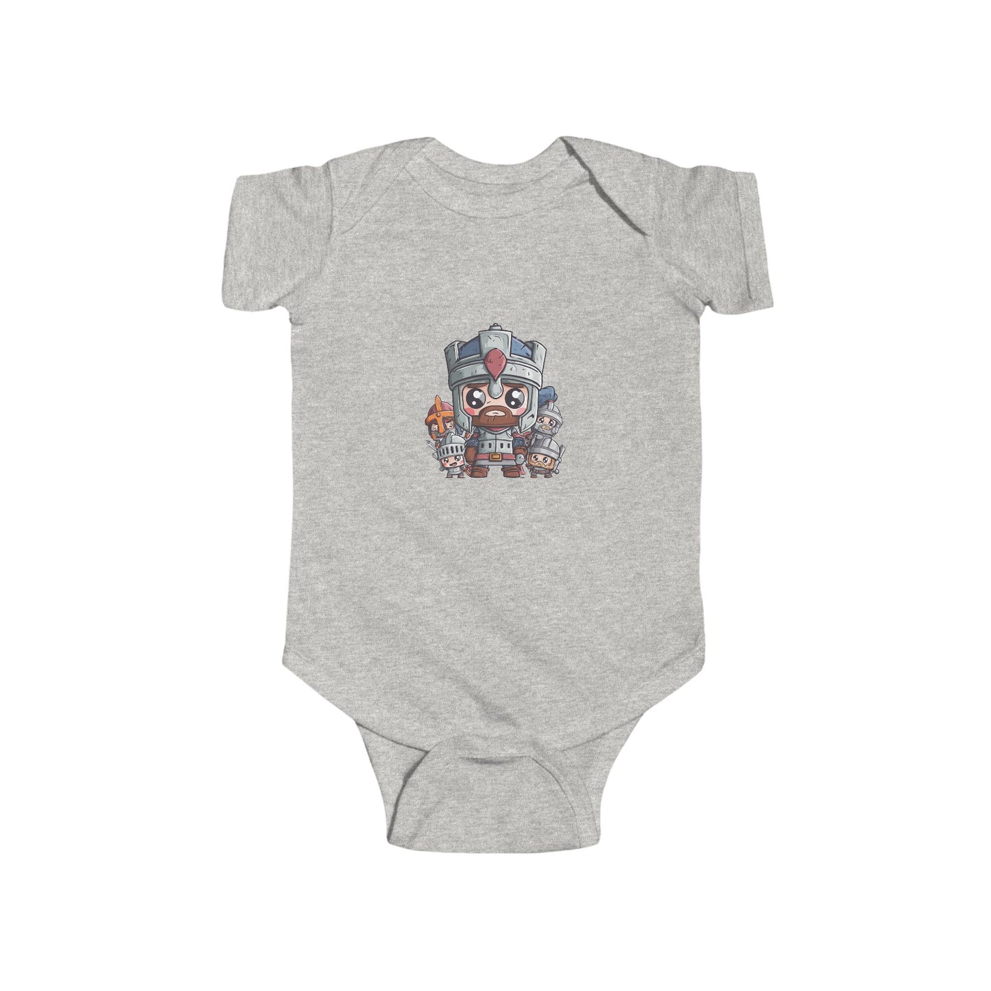 Cute Viking Baby Bodysuit — Cartoon Norse Warrior Infant Onesie