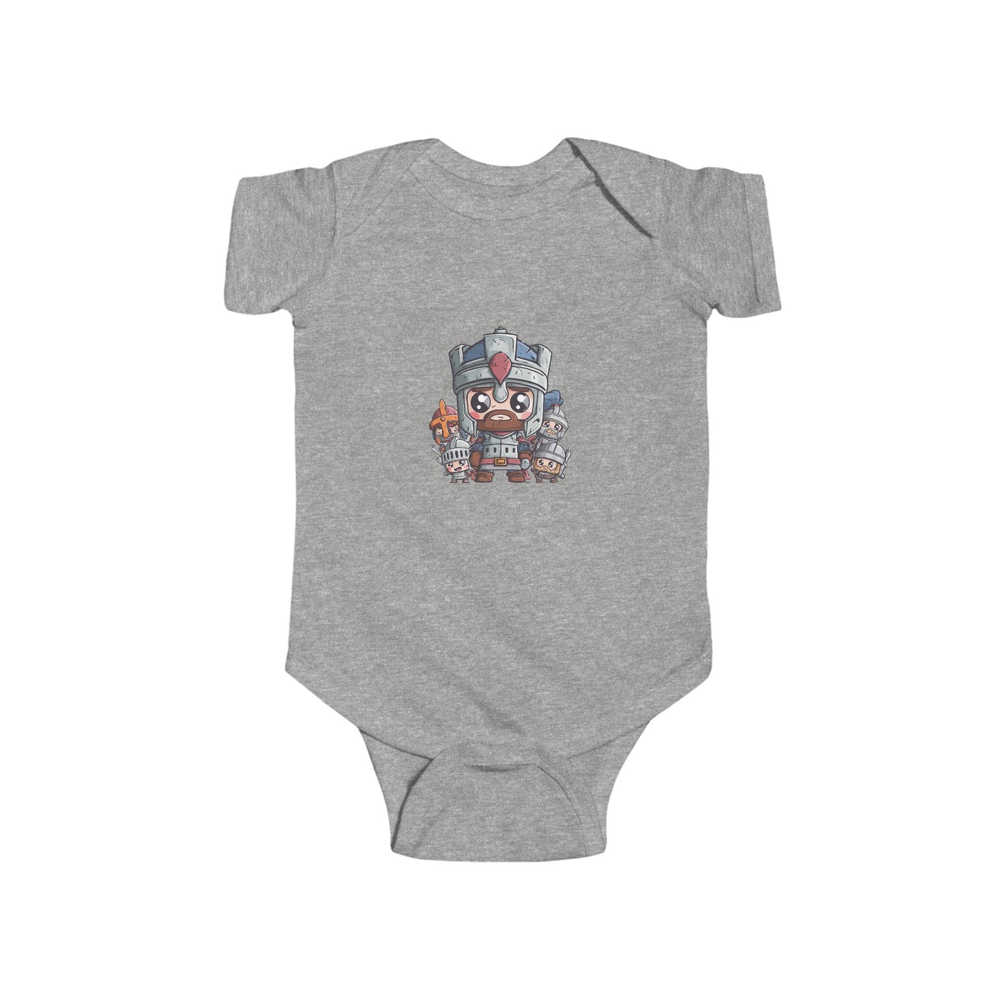 Cute Viking Baby Bodysuit — Cartoon Norse Warrior Infant Onesie