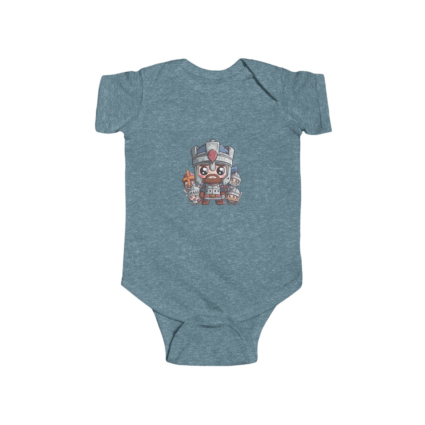 Cute Viking Baby Bodysuit — Cartoon Norse Warrior Infant Onesie