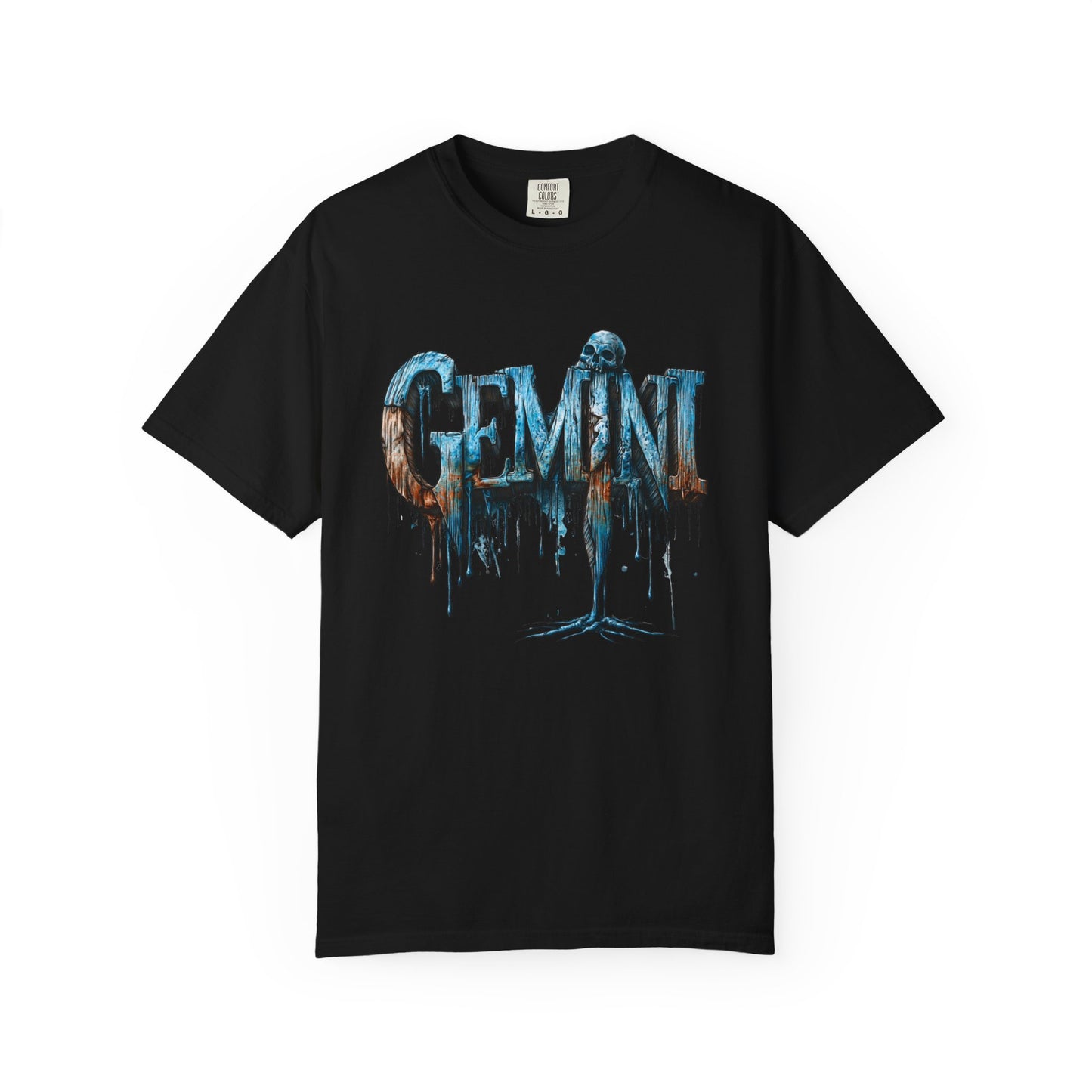 Gemini Zodiac Graphic T-Shirt — Frost Drop Tee