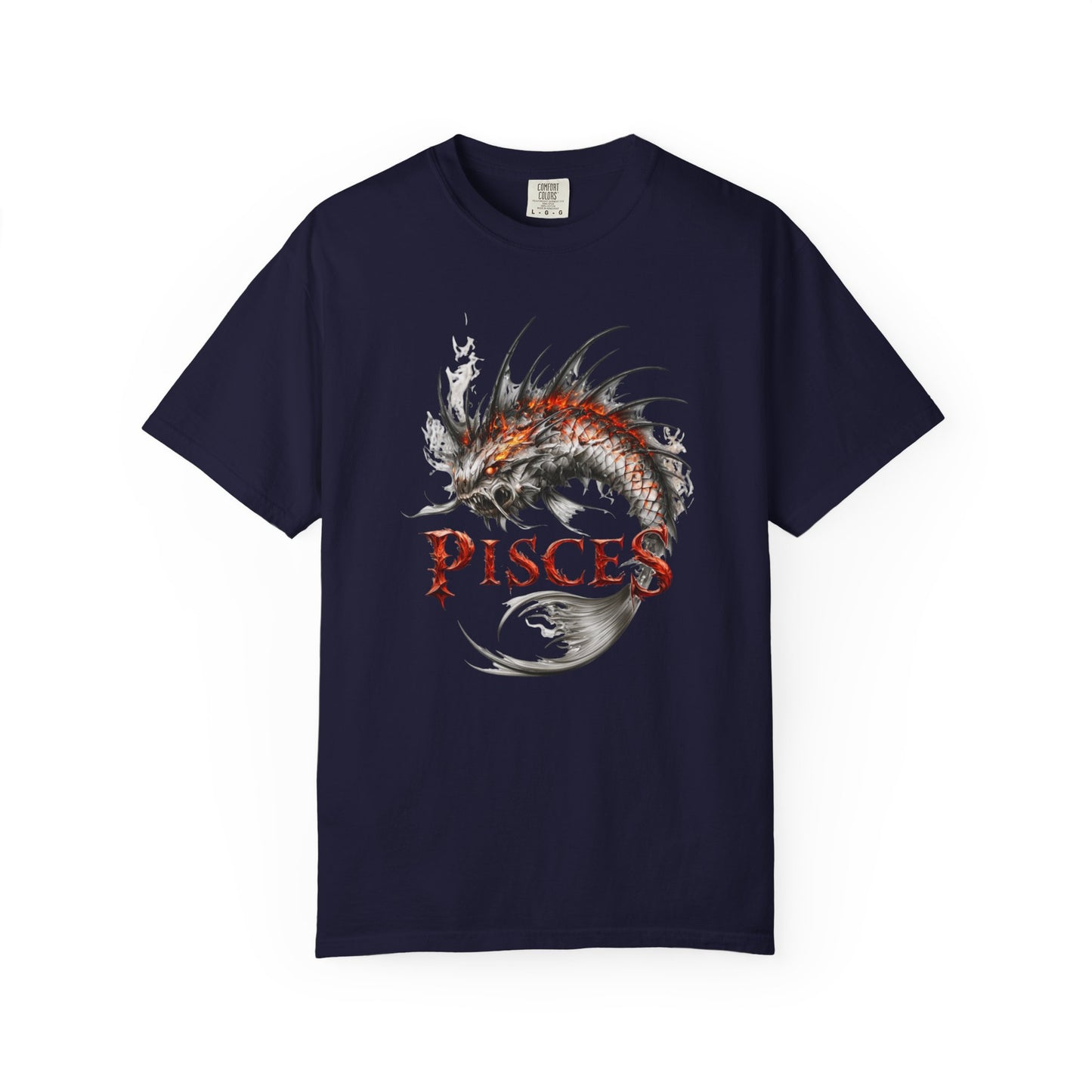 Pisces Dragon Graphic T-Shirt