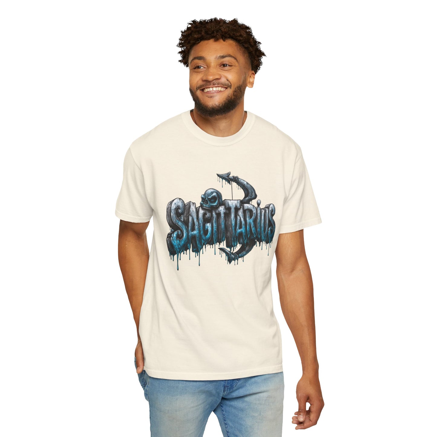 Sagittarius Drip Graphic T-Shirt