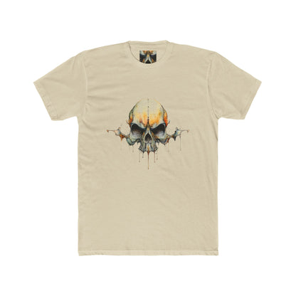 Skull Drip Graphic Tee — Watercolor Skull T-Shirt