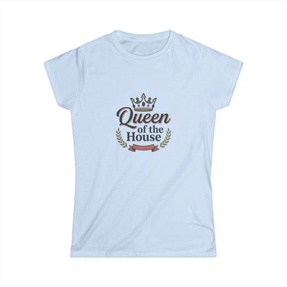 Queen of the House Women’s Tee — Crowned Mom / Funny Mother’s Day Shirt