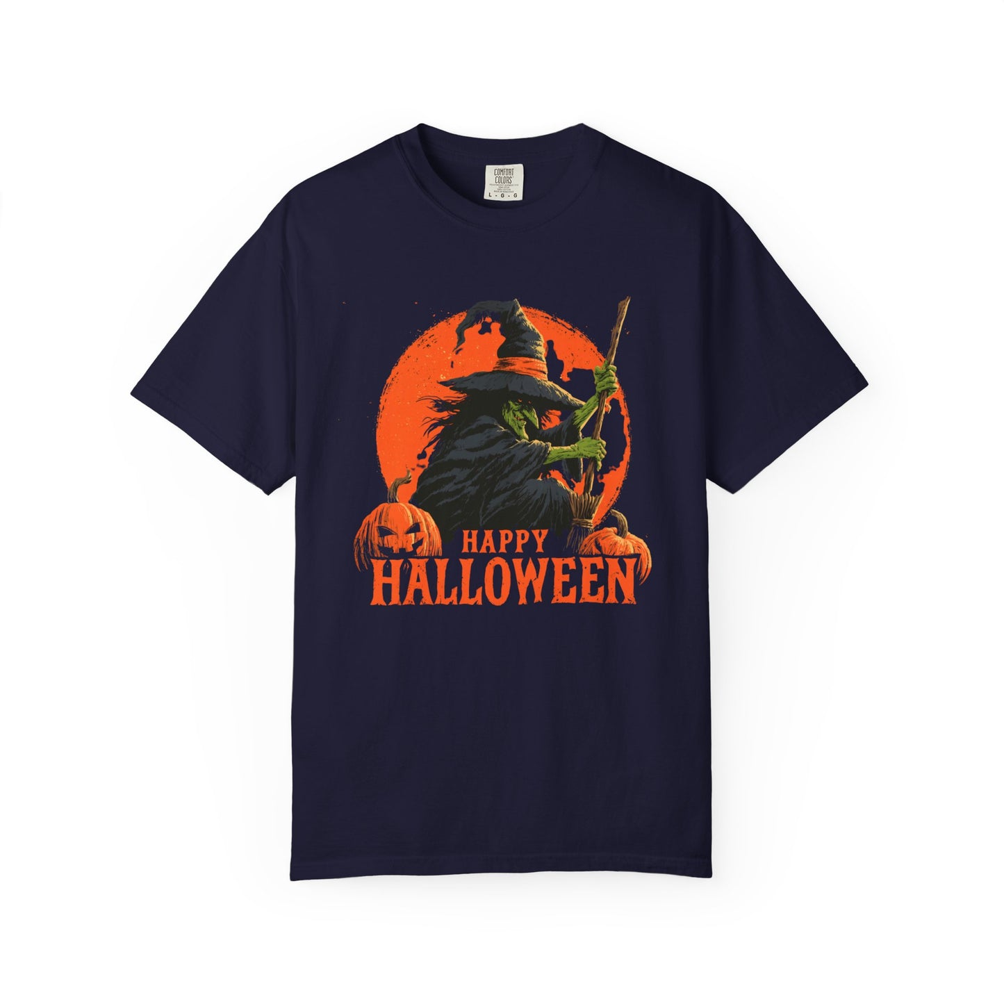 "Happy Halloween" Vintage Horror Tee