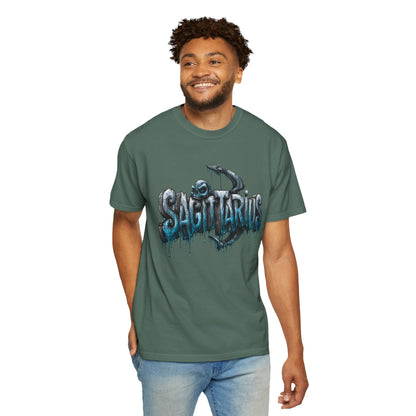 Sagittarius Drip Graphic T-Shirt