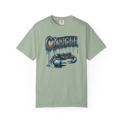 Cancer Zodiac Crab T-Shirt — Blue Drip Astrological Tee