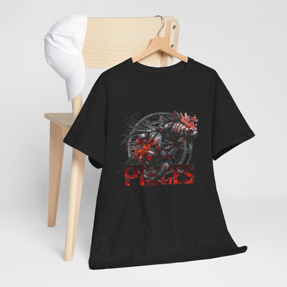 Pisces Zodiac Cyborg-Graphic Tee