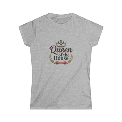 Queen of the House Women’s Tee — Crowned Mom / Funny Mother’s Day Shirt
