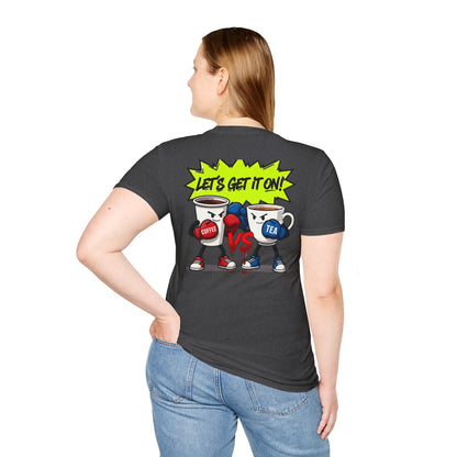 Coffee vs Tea— Classic Casual T-Shirt