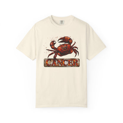 Cancer Zodiac T-Shirt — Rustic Crab Astrology Tee