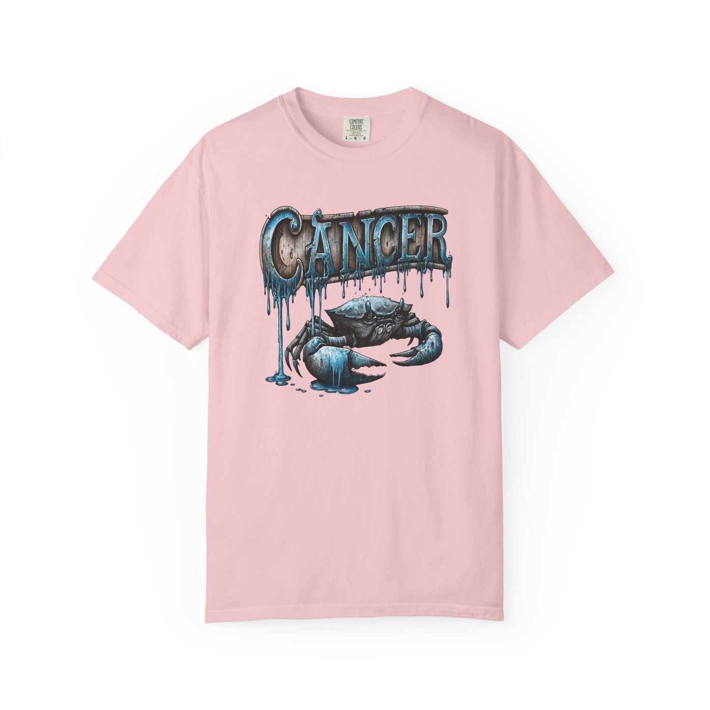 Cancer Zodiac Crab T-Shirt — Blue Drip Astrological Tee