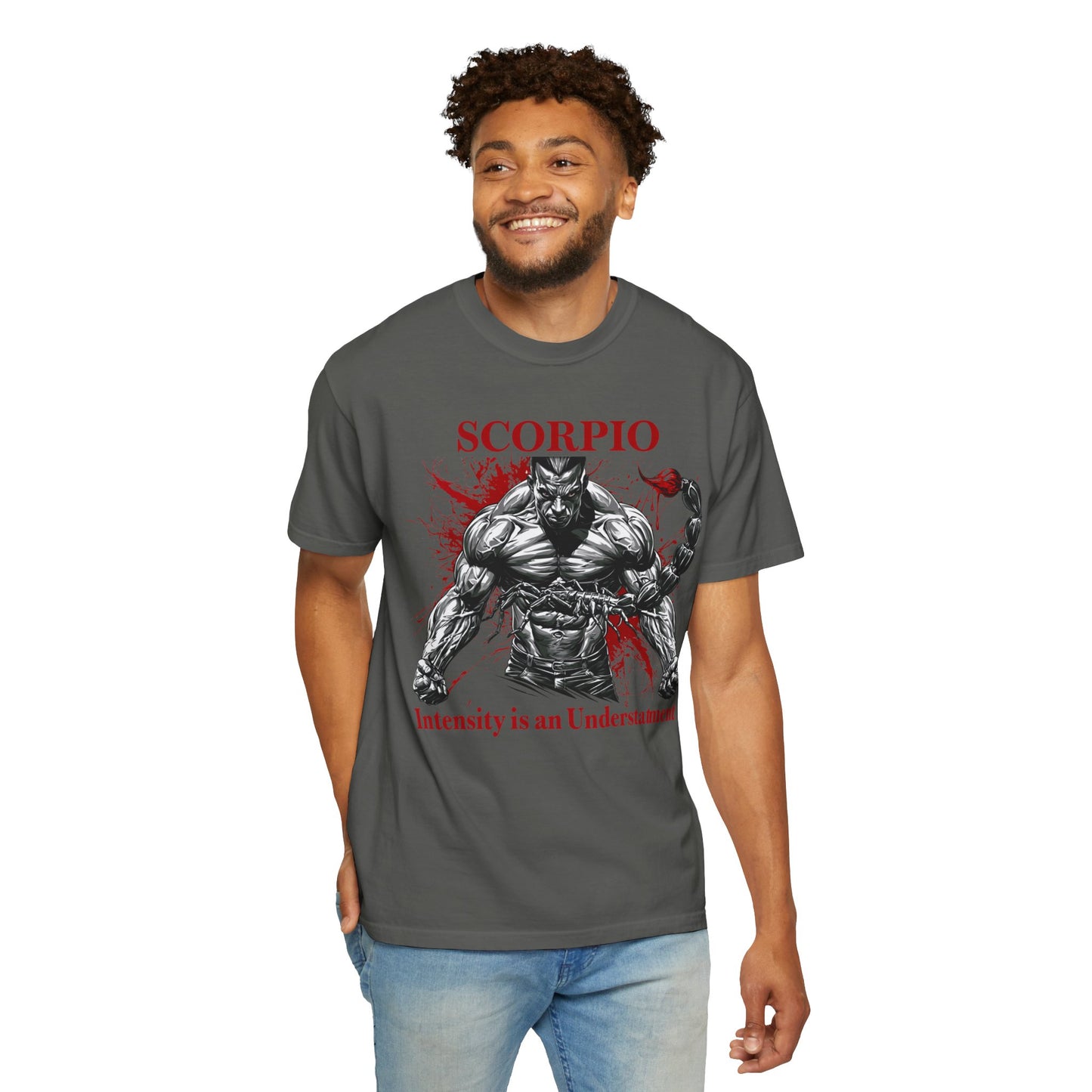 Scorpio T-Shirt — 'Intensity Is an Understatement' Zodiac Graphic Tee