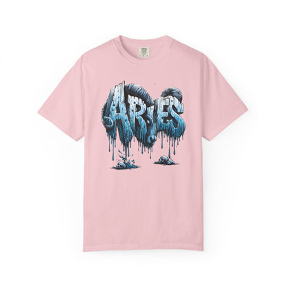 Aries Zodiac Tee — Ice Drip Astrology Graphic T-Shirt