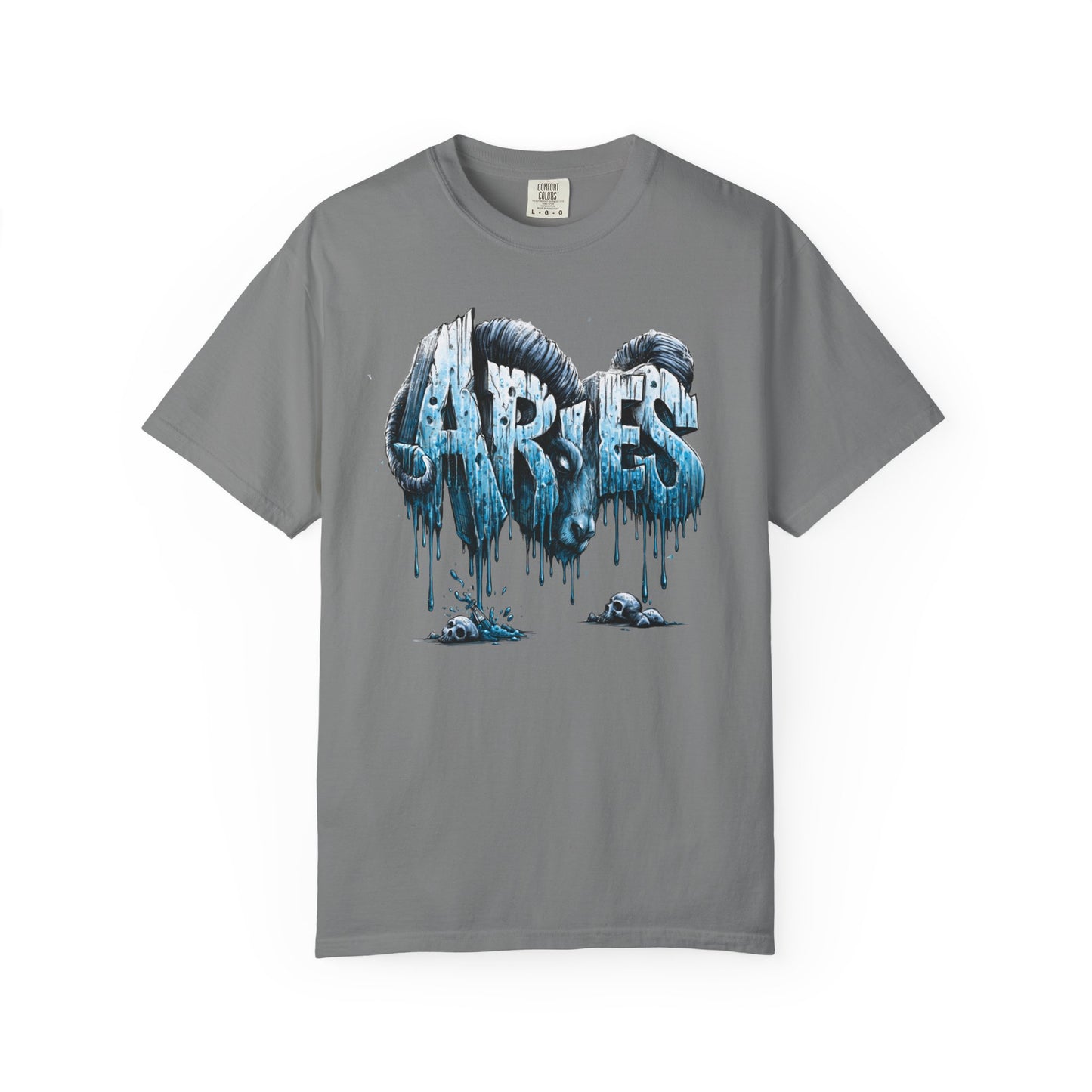 Aries Zodiac Tee — Ice Drip Astrology Graphic T-Shirt