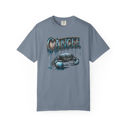Cancer Zodiac Crab T-Shirt — Blue Drip Astrological Tee