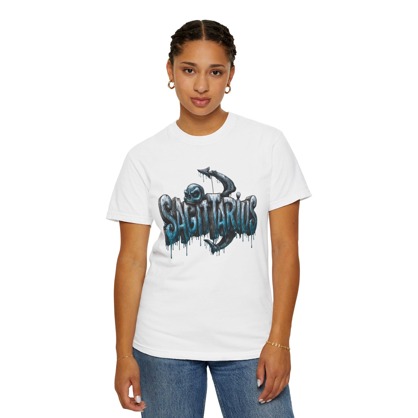 Sagittarius Drip Graphic T-Shirt