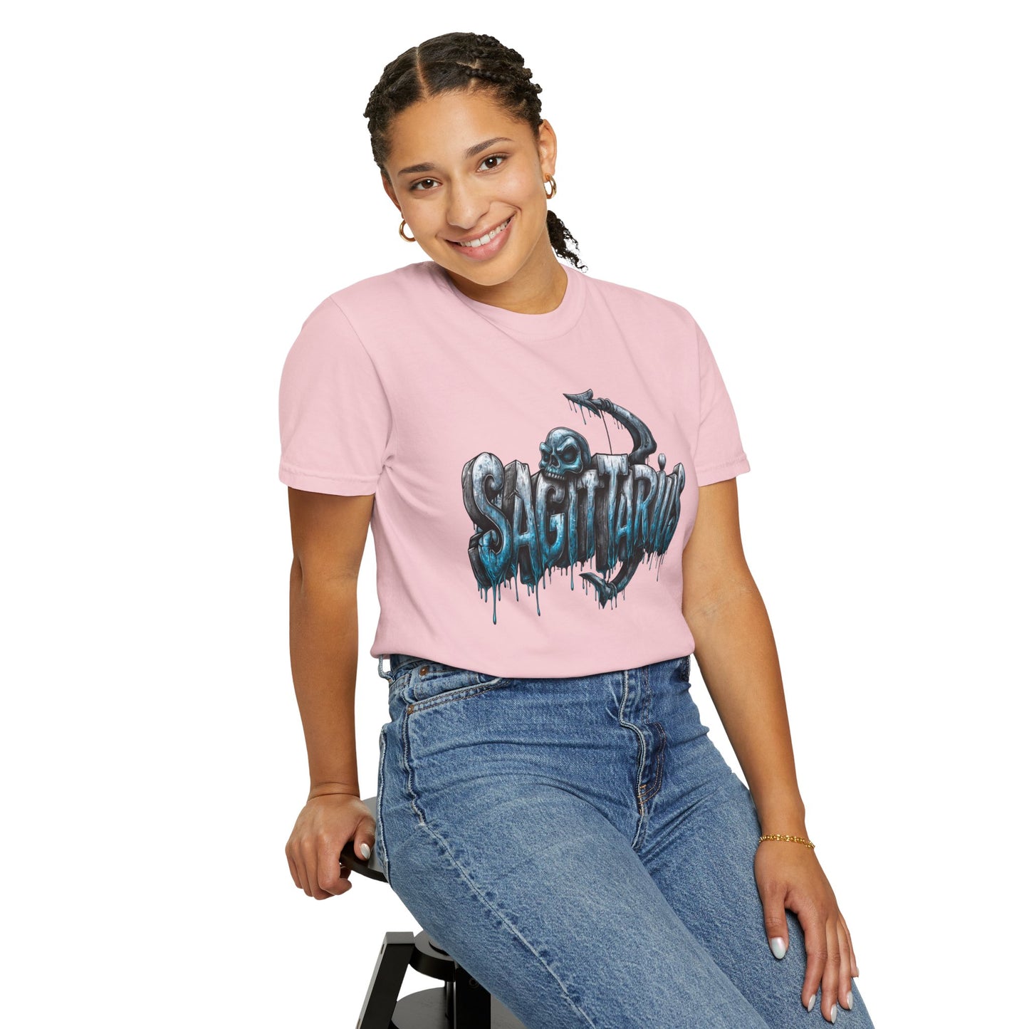 Sagittarius Drip Graphic T-Shirt