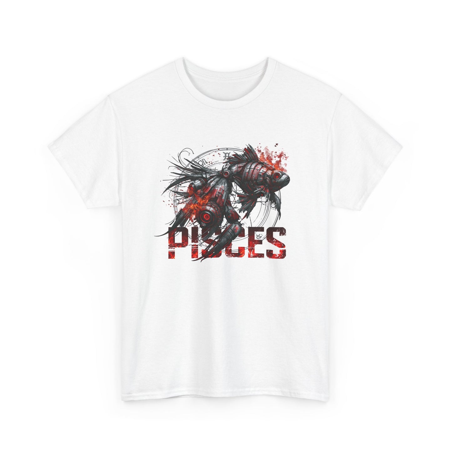 Pisces Zodiac Cyborg-Graphic Tee