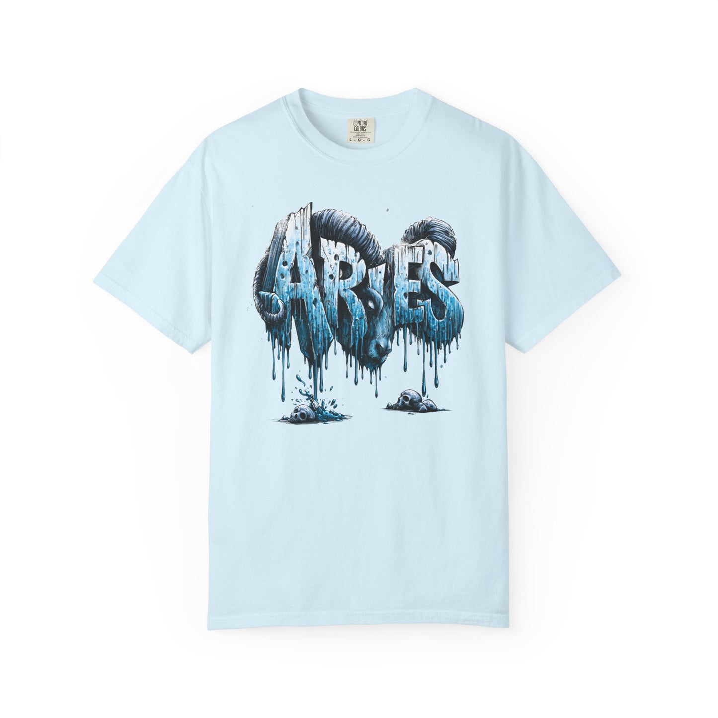 Aries Zodiac Tee — Ice Drip Astrology Graphic T-Shirt