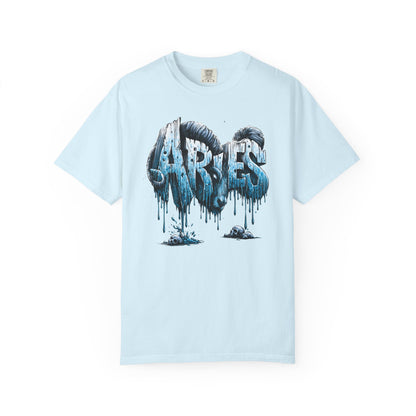 Aries Zodiac Tee — Ice Drip Astrology Graphic T-Shirt