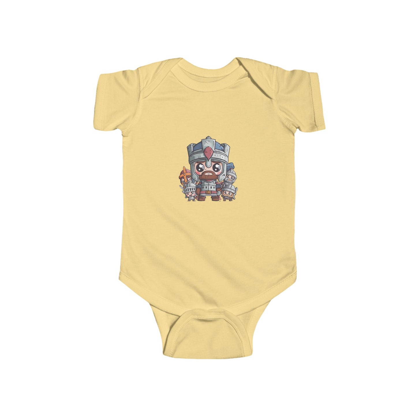 Cute Viking Baby Bodysuit — Cartoon Norse Warrior Infant Onesie